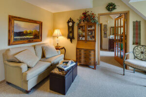 Assisted living one-bedroom apartment